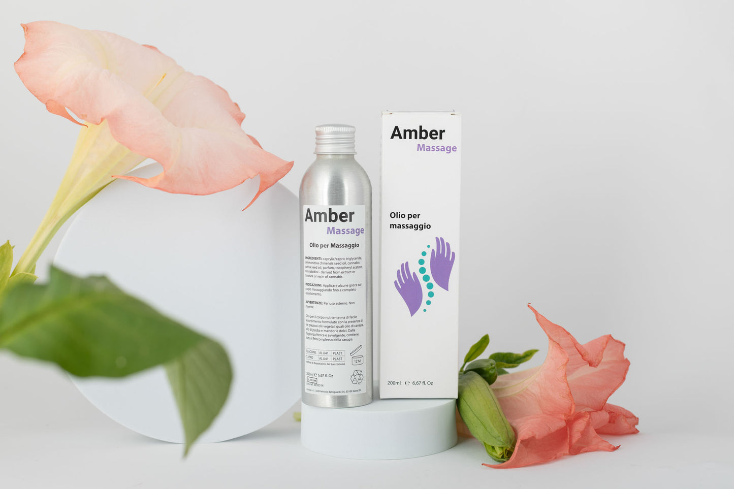 AmberMassage – L'Olio Rigenerante per il Massaggio Perfetto