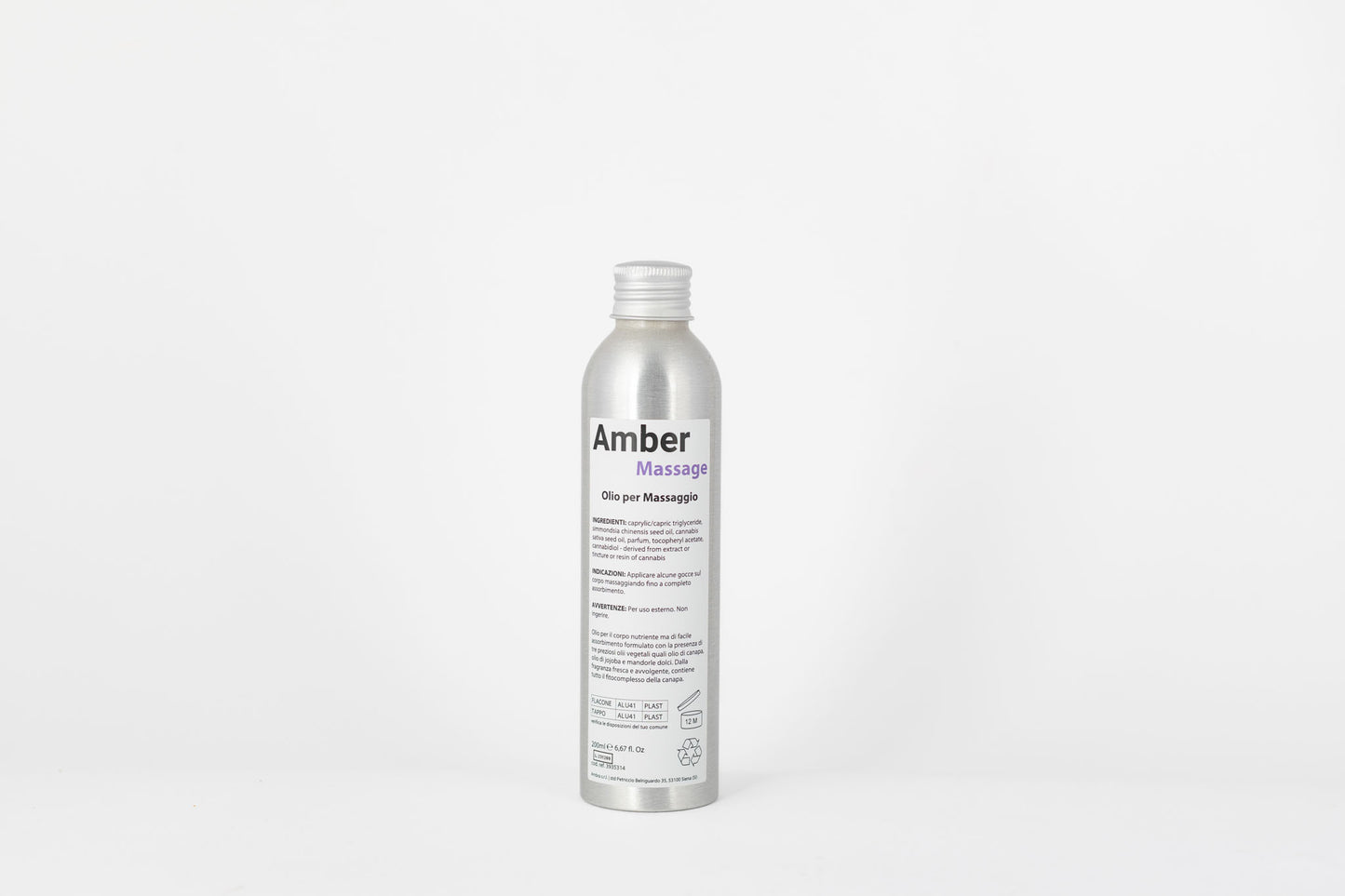 AmberMassage – L'Olio Rigenerante per il Massaggio Perfetto